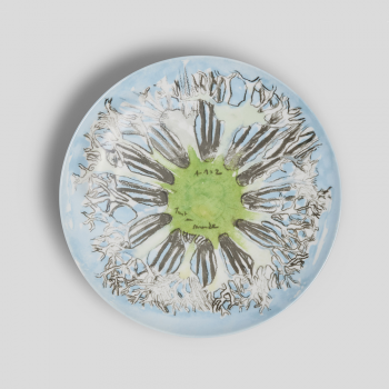 Assiette plate décor Hyber