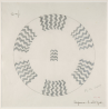 Dessin de Suzanne Lalique avec motif de frise « Zig Zag »